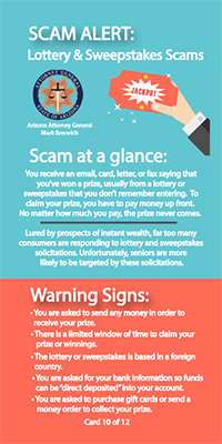 Senior Scam Alert Series | Arizona Attorney General