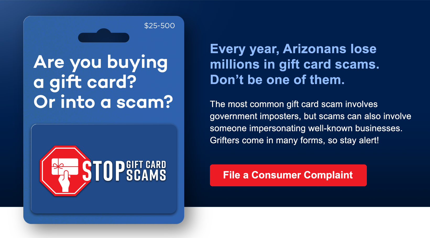 Gift Card Scams Arizona Attorney General